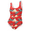 Womens One-Piece Swimsuit-Modern Kilauea