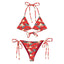 Womens string bikini (Recycled Material)-Modern Kilauea