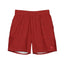 Mens Swim Trunks (Recycled Material)-Modern Red Floral