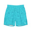 Mens Swim Trunks (Recycled Material)-Modern Blue Floral