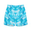 Mens Swim Trunks (Recycled Material)-Modern Blue Ocean Water