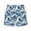 Mens Swim Trunks (Recycled Material)-Japanese Waves