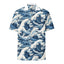 Mens Aloha Shirt-Japanese Waves