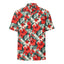 Mens Aloha Shirt-Classic Aloha Red Hibiscus